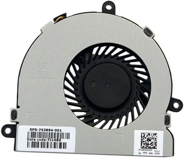 Alt view image 2 of 5 - Cpu cooling fan for Dell Inspiron 15-R221NV 15-R10