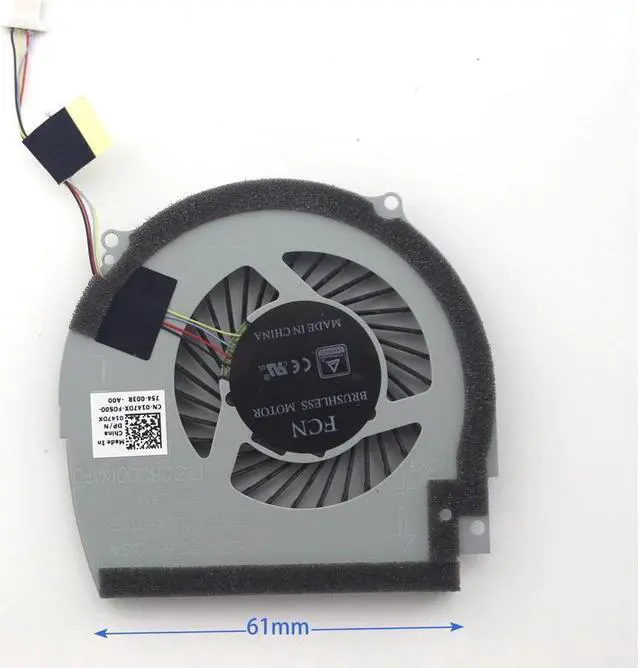 Alt view image 2 of 5 - Cpu cooling fan for Dell 0147DX, Dell 0NWW0W, Dell