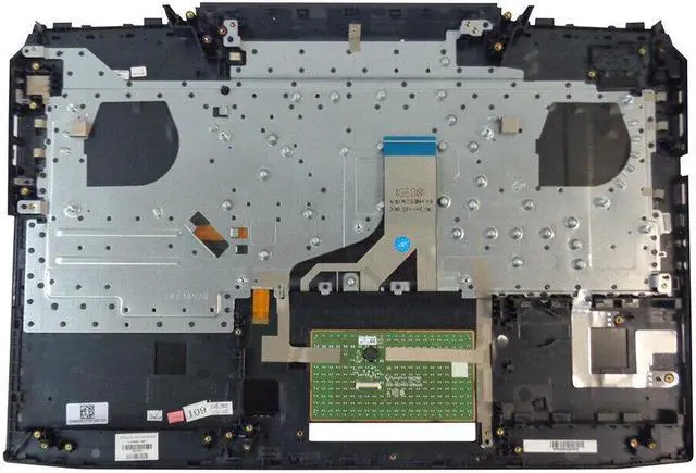 Alt view image 2 of 4 - replacement keyboard for HP Omen 17-AN 17T-AN with Palmrest  Backlit  including  Touchpad L14994-001