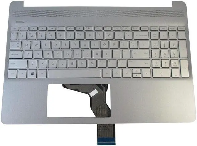 Main image of replacement keyboard for HP 15-DY 15-EF 15s-EQ 15s-FQ with Palmrest  Non-Backlit  M17184-001