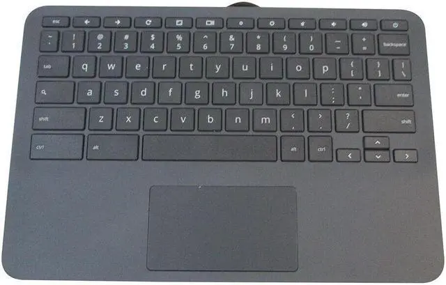 Main image of replacement keyboard for HP Chromebook 11 G8 EE with Palmrest   including  Touchpad L90338-001 L90339-001