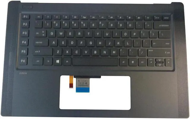 Main image of replacement keyboard for HP Omen 15-5000 15T-5000 with Palmrest  Backlit  788603-001