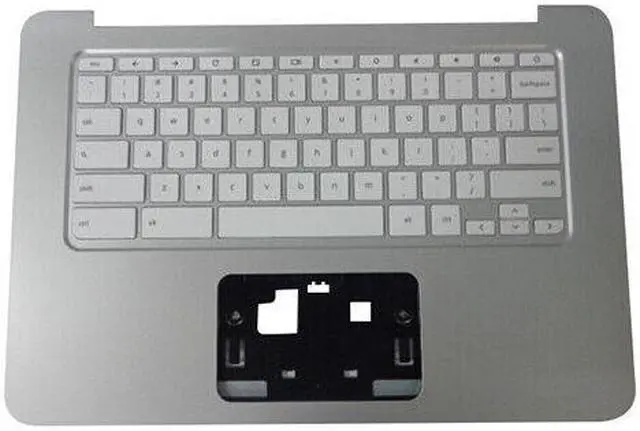 Main image of replacement keyboard for HP Chromebook 14-X Silver Palmrest including   787735-001