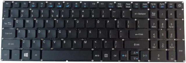 Main image of replacement keyboard for Acer Aspire 5 A517-51 A517-51G  Backlit