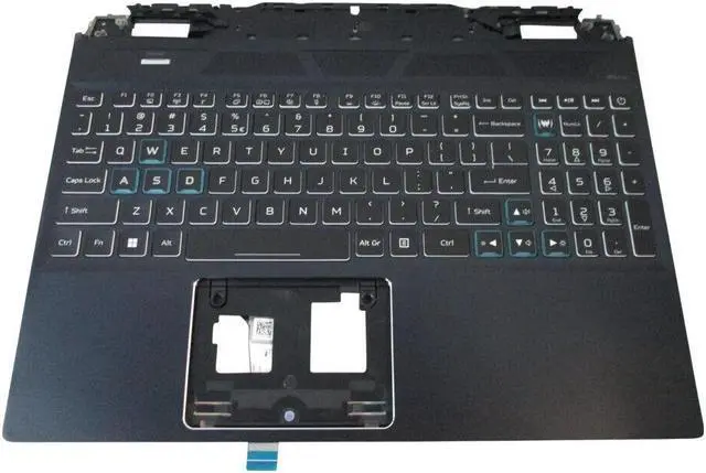 Main image of replacement keyboard for Acer Predator Helios PH315-55 with Palmrest  Backlit  6B.QH8N2.001