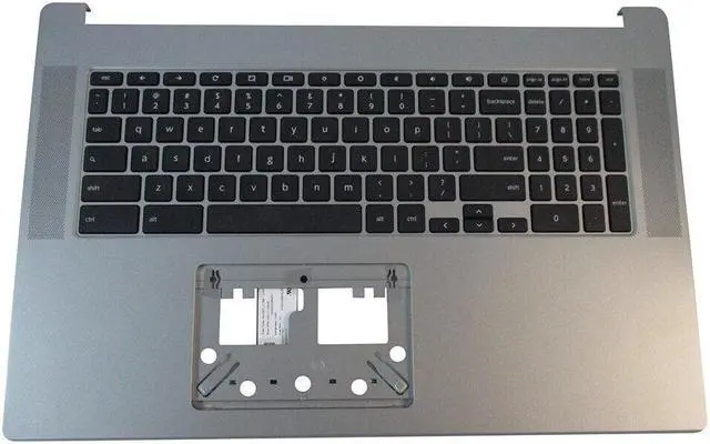 Main image of replacement keyboard for Acer Chromebook CB317-1H Silver with Palmrest   6B.AQ2N7.022