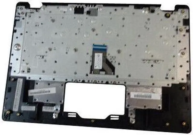 Alt view image 2 of 4 - replacement keyboard for Acer Chromebook C810  Black Upper Case Palmrest including