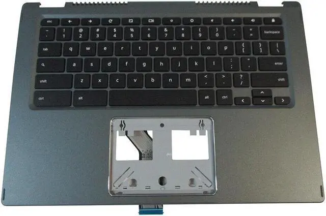 Main image of replacement keyboard for Acer Chromebook Spin CP514-1H Green with Palmrest  Backlit  6B.A3UN7.020