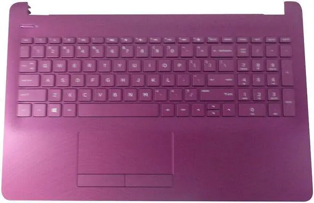 Main image of replacement keyboard for  HP 15-BS 15-BW Palmrest  including  Touchpad 941221-001