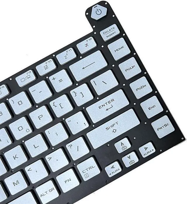 Alt view image 2 of 5 - Replacement keyboard for Asus Rog Strix G531GU G531GD G531GW Backlit Backlight Keyboard