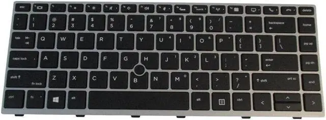 Main image of Backlit Keyboard with Pointer for HP EliteBook 745 G5 840 G5 840 G6 L14377-001