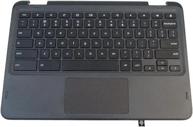 Main image of Palmrest with Keyboard including  Touchpad For Dell Chromebook 3100 2-in-1 Laptops 34Y6Y
