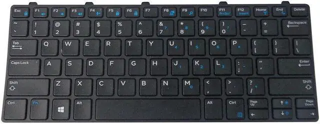 Main image of Keyboard for Dell LatituDE 3180 3189 3380 Laptops - Replace part number  343NN