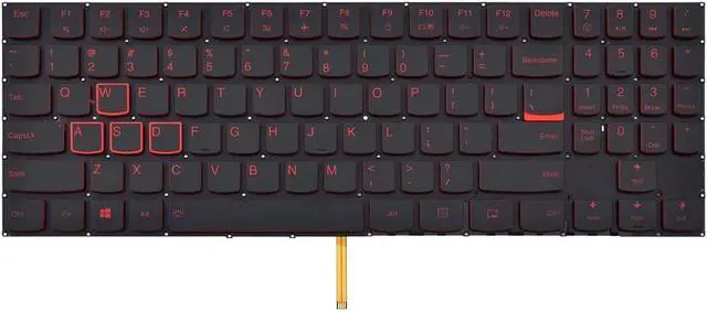 Alt view image 3 of 5 - Keyboard for Lenovo Legion Y545 Y530-15ICH Y540-15IRH Y540-17IRH  US Backlit
