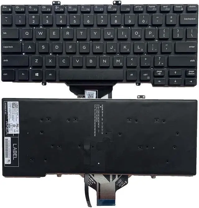 Main image of Keyboard for Dell LatituDE 5400 5401 5402 7400 7401 7402 0RN86F US Backlight