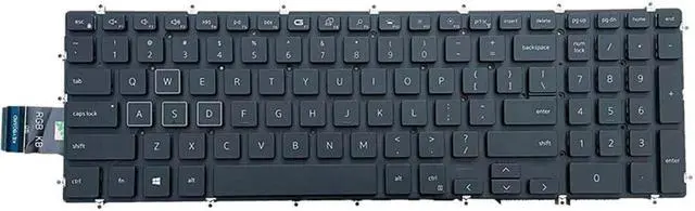 Alt view image 2 of 5 - Keyboard for Dell Alienware M15 P79F P79F001 M17 ALW15M Backlit No Frame US