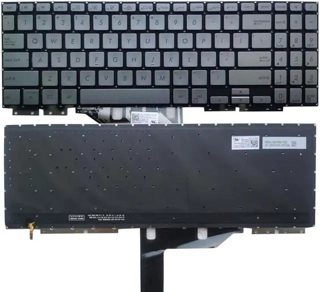 Main image of Keyboard for ASUS ZenBook Flip 15 UX562F UX562FA UX562FD UX562FDX Silver US