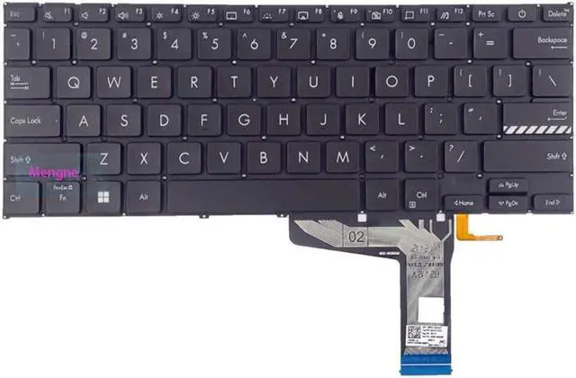 Main image of Laptop Keyboard for ASUS Vivobook 14 X1402ZA X1403ZA Black US Backlight