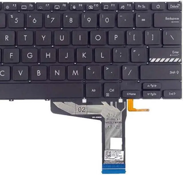 Alt view image 3 of 5 - Laptop Keyboard for ASUS Vivobook 14 X1402ZA X1403ZA Black US Backlight