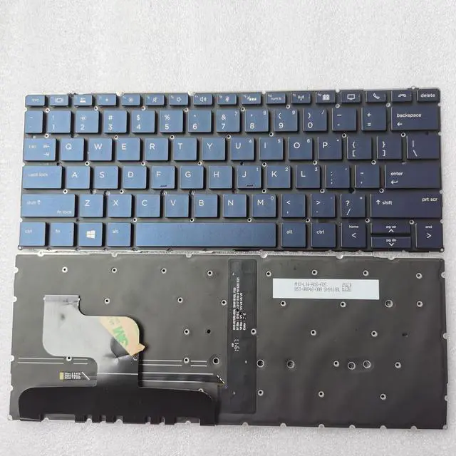 Main image of US replacement Keyboard For HP ELITE Dragonfly G2 MAX 13.3 Laptop  blue