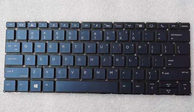 Alt view image 2 of 4 - US replacement Keyboard For HP ELITE Dragonfly G2 MAX 13.3 Laptop  blue