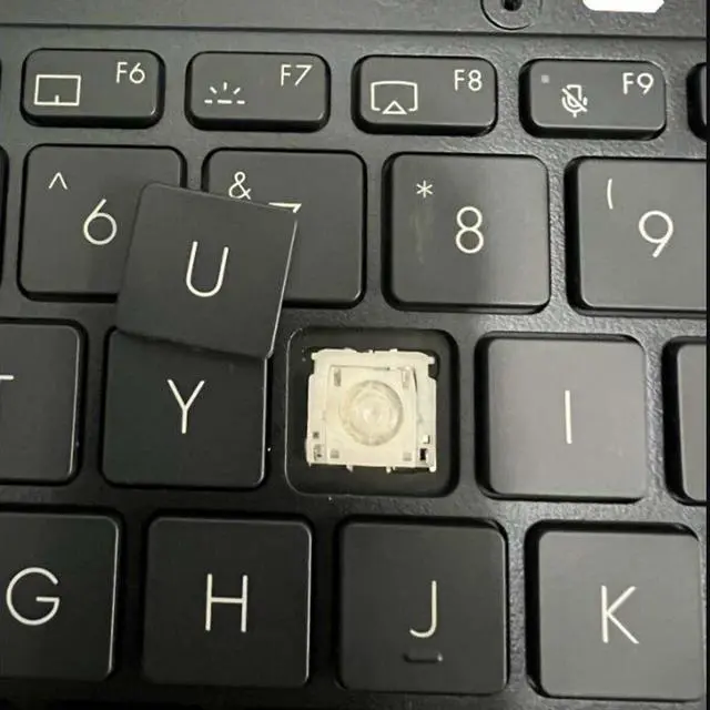 Alt view image 2 of 5 - Keyboard for ASUS Zenbook Pro 14 Duo OLED UX8402 Black US Laptop