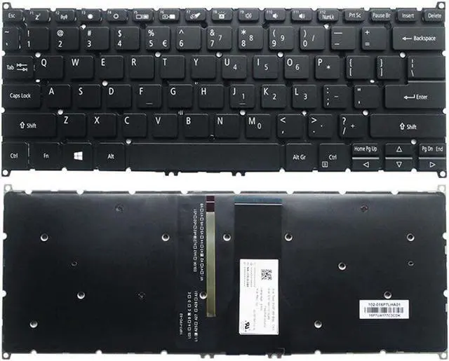Main image of Keyboard for Acer Aspire SF313-52 S40-53 51 N20C4 N16C4 Black US Backlit Laptop