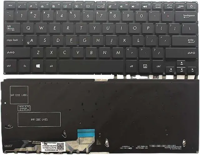 Main image of Laprop Keyboard for ASUS UX430 UX430U UX430UA UX430UQ UX430UN U4100U Black US