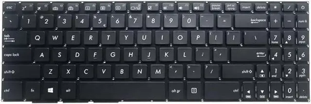 Alt view image 2 of 5 - Keyboard for ASUS M580 N580/V/VD/G FX570 F570U NX580V NX580VD Black US Backlit