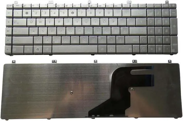 Main image of Laptop Keyboard for ASUS N55S N55 N55SL N55SF N75SF N75S N75SL N75 Silver US