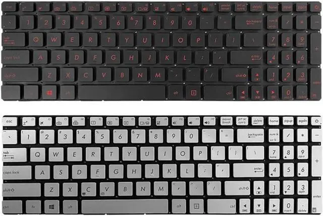 Alt view image 2 of 5 - Keyboard for ASUS ZX50J ZX50JX GL551J GL552J GL552V FX-PRO 6700 630US Backlit