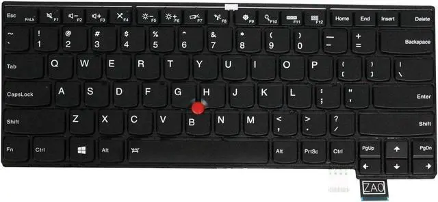 Alt view image 2 of 5 - US for Lenovo Thinkpad T460S Backlit Keyboard English 01EN682 01EN723