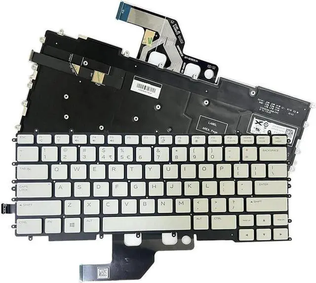 Alt view image 2 of 5 - RGB Backlight Keyboard US for Dell Alienware m15 R3 R4 YGFJK PK132VR2B01