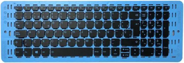 Main image of Spanish Keyboard Key Cap For Lenovo Ideapad L340-17API L340-17IWL Laptop