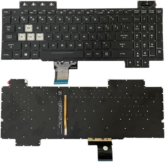 replacement keyboard for ASUS TUF Gaming FX505D FX505DU Replacement With  Backlit US - Newegg.com