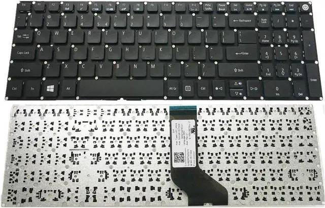 Main image of US Black Keyboard for Acer Aspire N16C1 N16C2 N16Q2 N16Q3 N16Q5