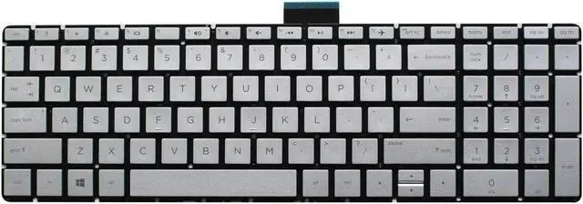 Main image of US Silver color Keyboard For HP Pavilion 15-CS 15-CS0003CA 15-CS0006CA 15-CS0008CA