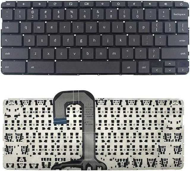 Main image of US Black Keyboard for HP Chromebook 14-DB 14-DB0020NR 14-DB0023DX 14-DB0025NR
