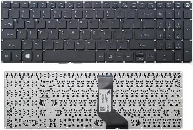 Main image of US Black Keyboard for Acer Aspire F5-573G F5-573G-58XS F5-573T-53X7 F5-573-725L