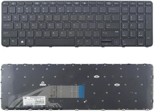 Main image of US Black Keyboard for HP ProBook 450 G4 455 G4 450 G3 455 G3 470 G3