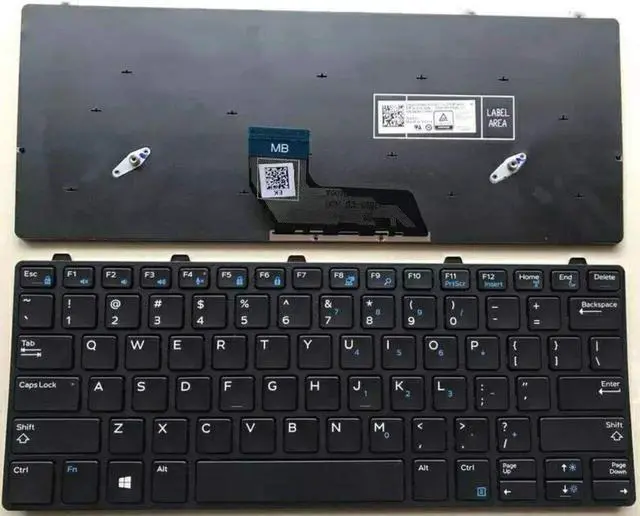Main image of US Keyboard for Dell LatituDE 13 3380 3180 3189 343NN 0343NN PK131WW1A00