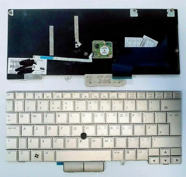 Main image of Silver UK Keyboard including  Point Stick for HP EliteBook 2760P