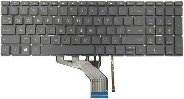 Main image of US Black Backlit Keyboard for HP Spectre X360 15-DF 15-DF0008CA 15-DF0010CA