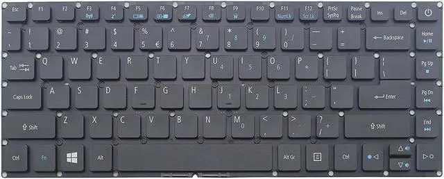 Main image of US Black Keyboard for Acer Aspire E14 E5-473 E5-473T E5-473T-56L9 E5-473T-3860