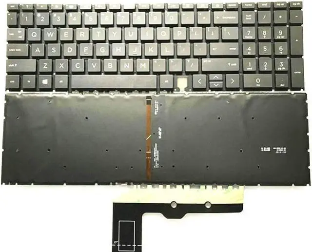Main image of US Black Backlit Keyboard for HP Envy 15-EE 15M-EE 15-EE0003CA 15-EE0010CA