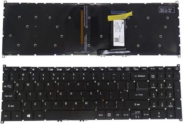 Main image of US Backlit Keyboard for Acer Aspire 3 A317-51 A317-51G A317-51K A317-51KG