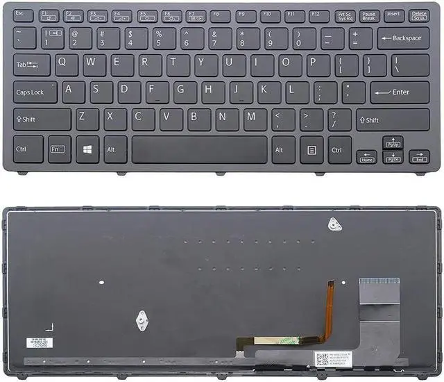 Main image of US Backlit Keyboard for Sony SVF14N SVF14NA1UL SVF14N190X SVF14N23CXB SVF14N23CX