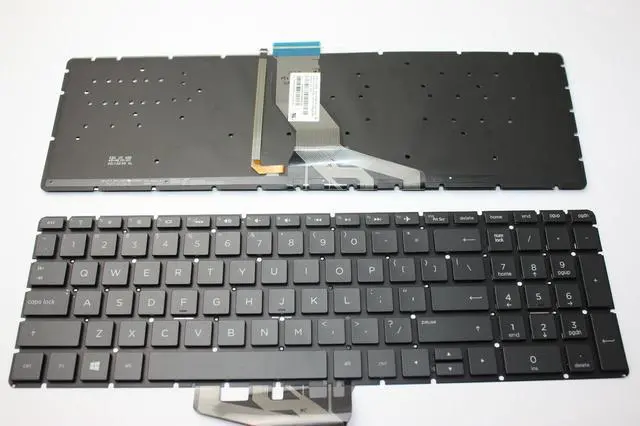Main image of US Black Backlit Keyboard for HP 15-EF 15-EF0005CA 15-EF0006CA 15-EF0008CA