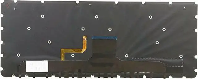 Alt view image 2 of 4 - US Silver Backlit Keyboard for HP ENVY 13-AB 13-AB020NR 13-AB016NR 13-AB077CL