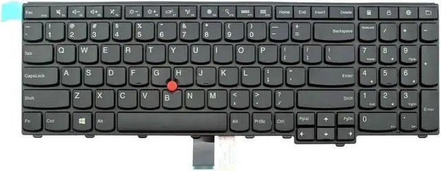 Main image of US Black Keyboard for IBM Lenovo Thinkpad T540P T540 W540 L540 E531 E540